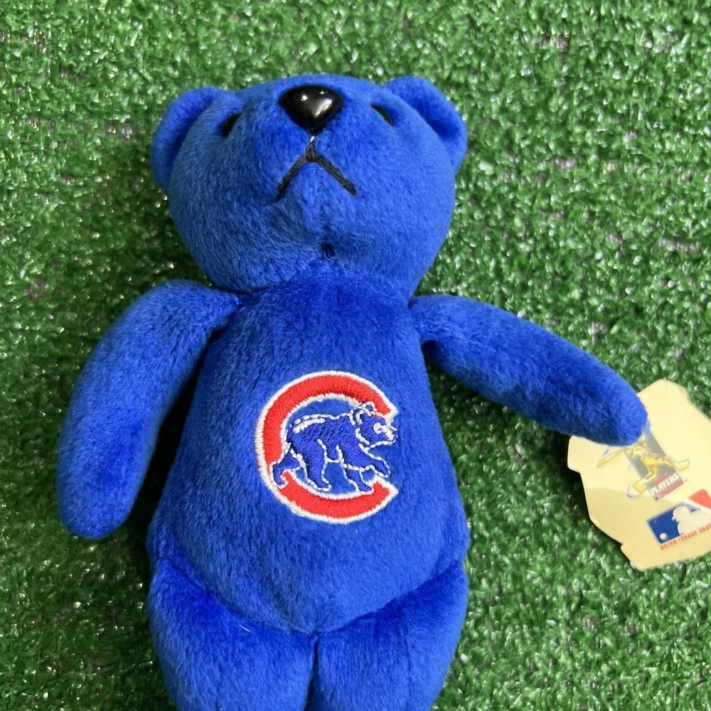 Cooperstown‎ Bears Chicago Cubs #34 Woods Small Blue Bear Plush With Tags